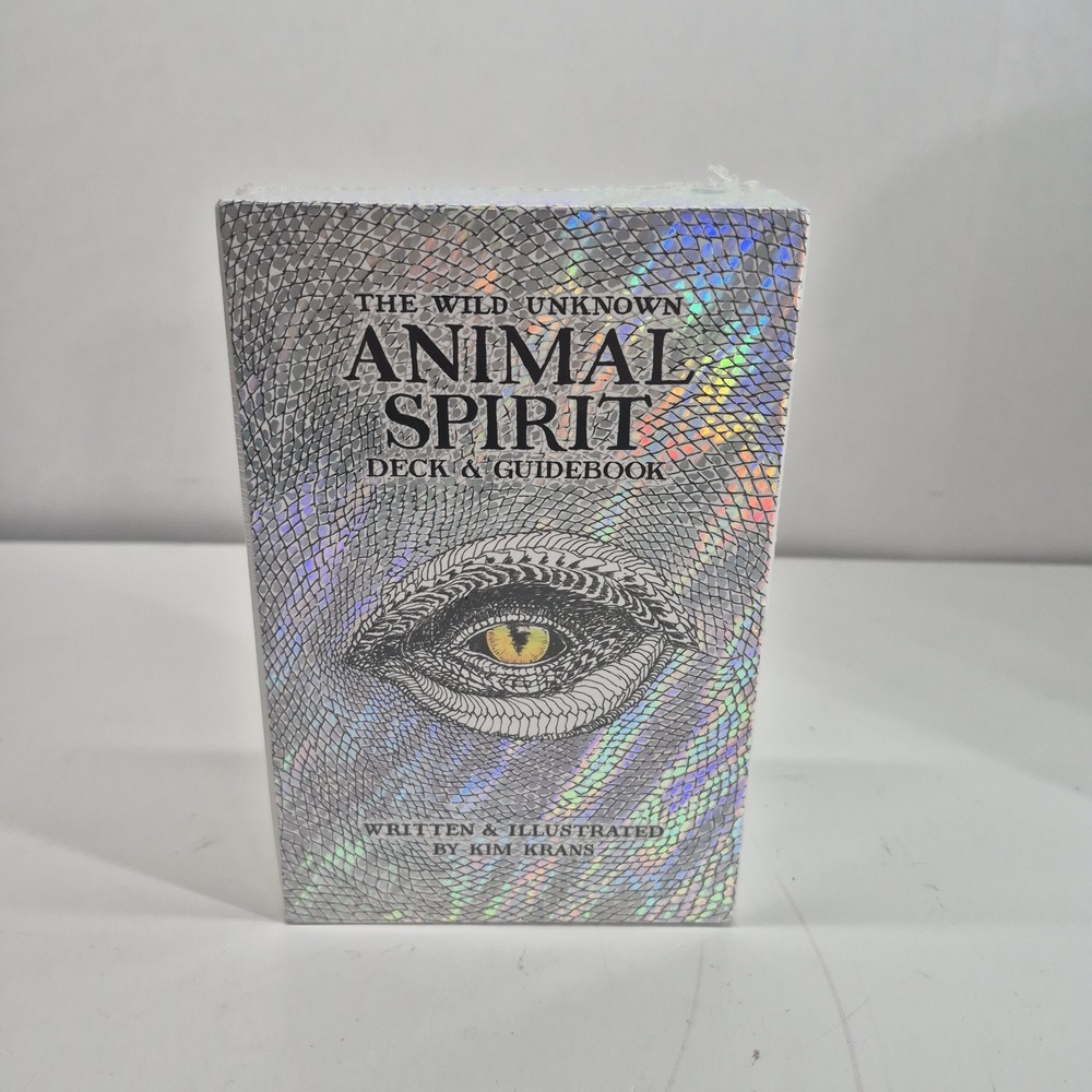 The Wild Unknown Animal Spirit Deck & Guidebook Kim Krans Sealed Box